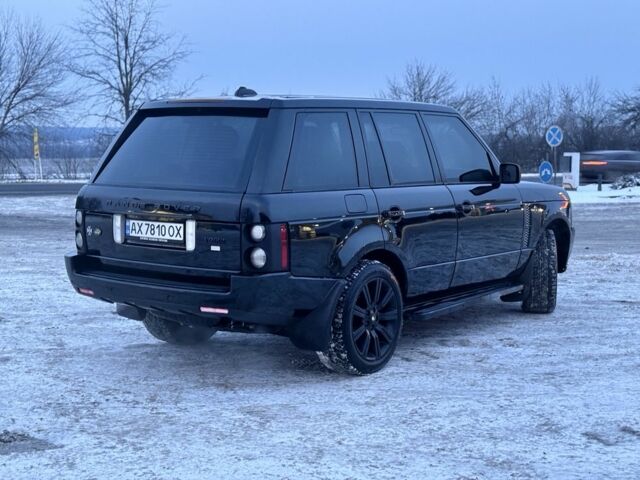 Черный Ленд Ровер Рендж Ровер, объемом двигателя 4.4 л и пробегом 381 тыс. км за 8000 $, фото 2 на Automoto.ua