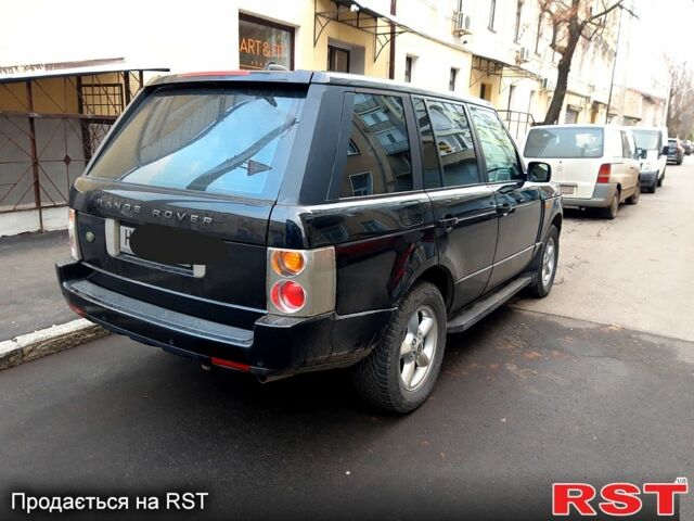 Черный Ленд Ровер Рендж Ровер, объемом двигателя 4.4 л и пробегом 230 тыс. км за 4100 $, фото 3 на Automoto.ua