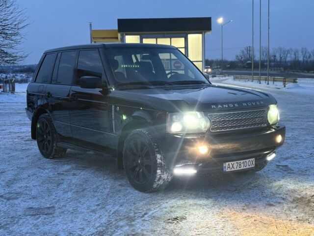 Черный Ленд Ровер Рендж Ровер, объемом двигателя 4.4 л и пробегом 381 тыс. км за 8000 $, фото 8 на Automoto.ua