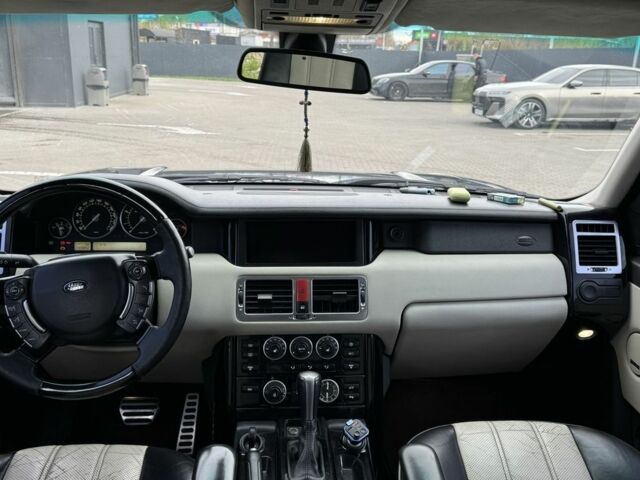 Черный Ленд Ровер Рендж Ровер, объемом двигателя 4.2 л и пробегом 400 тыс. км за 8200 $, фото 4 на Automoto.ua