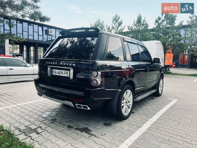 Черный Ленд Ровер Рендж Ровер, объемом двигателя 4.4 л и пробегом 332 тыс. км за 8900 $, фото 2 на Automoto.ua