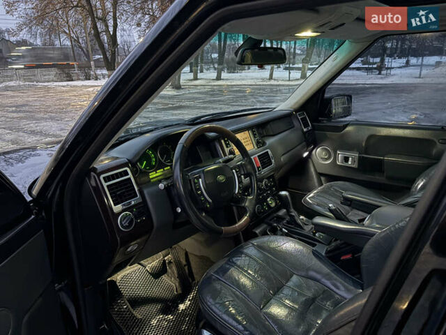Чорний Ленд Ровер Рендж Ровер, об'ємом двигуна 4.4 л та пробігом 381 тис. км за 8000 $, фото 18 на Automoto.ua