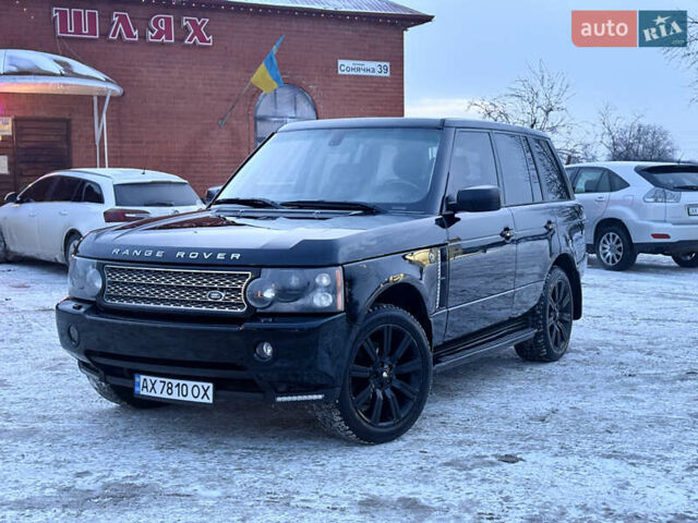 Чорний Ленд Ровер Рендж Ровер, об'ємом двигуна 4.4 л та пробігом 381 тис. км за 8000 $, фото 1 на Automoto.ua
