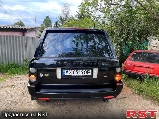 Черный Ленд Ровер Рендж Ровер, объемом двигателя 4.4 л и пробегом 375 тыс. км за 9800 $, фото 5 на Automoto.ua