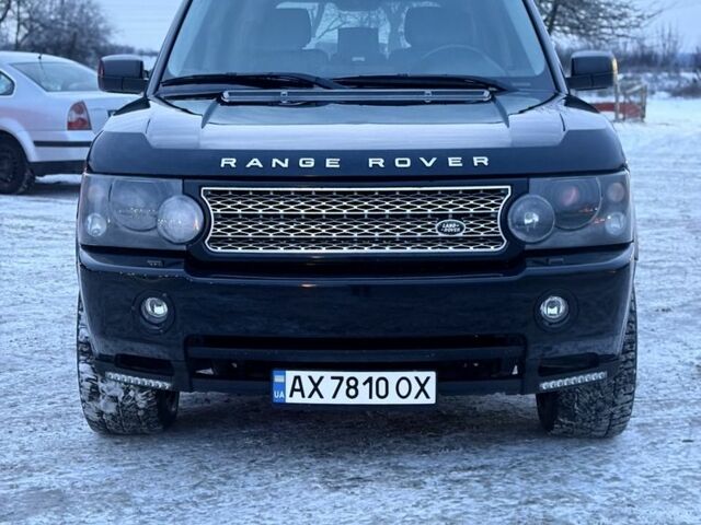 Черный Ленд Ровер Рендж Ровер, объемом двигателя 4.4 л и пробегом 381 тыс. км за 8000 $, фото 4 на Automoto.ua