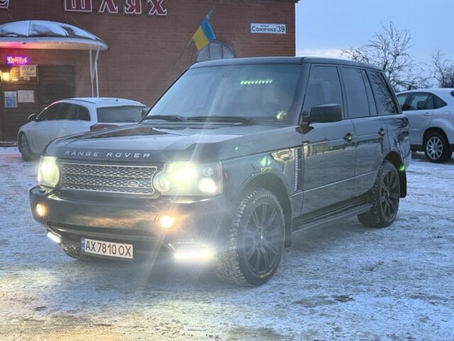 Черный Ленд Ровер Рендж Ровер, объемом двигателя 4.4 л и пробегом 381 тыс. км за 8000 $, фото 9 на Automoto.ua