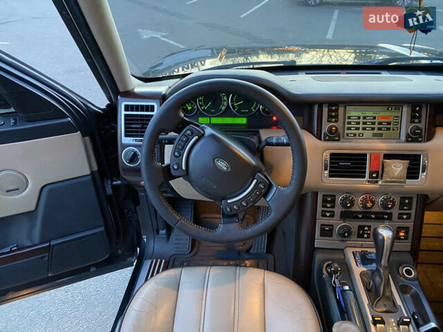 Черный Ленд Ровер Рендж Ровер, объемом двигателя 2.93 л и пробегом 239 тыс. км за 12700 $, фото 30 на Automoto.ua