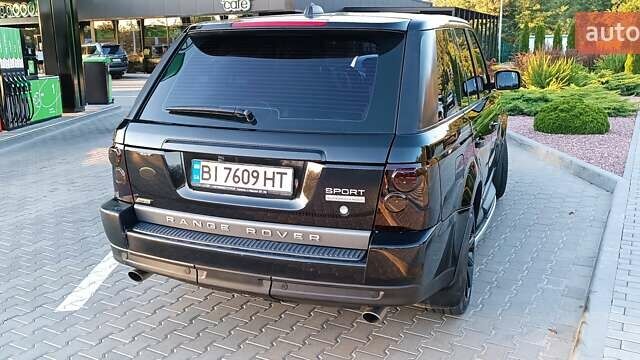 Черный Ленд Ровер Рендж Ровер, объемом двигателя 4.2 л и пробегом 180 тыс. км за 12500 $, фото 3 на Automoto.ua
