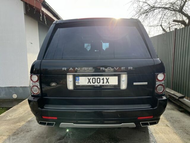 Черный Ленд Ровер Рендж Ровер, объемом двигателя 4.2 л и пробегом 270 тыс. км за 13000 $, фото 2 на Automoto.ua