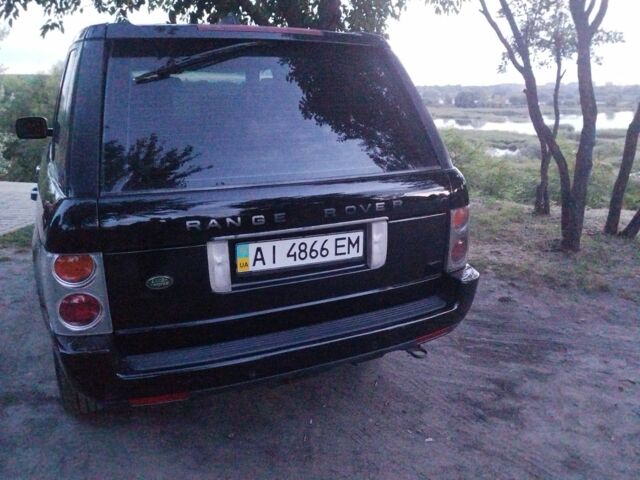 Черный Ленд Ровер Рендж Ровер, объемом двигателя 3 л и пробегом 340 тыс. км за 9000 $, фото 9 на Automoto.ua