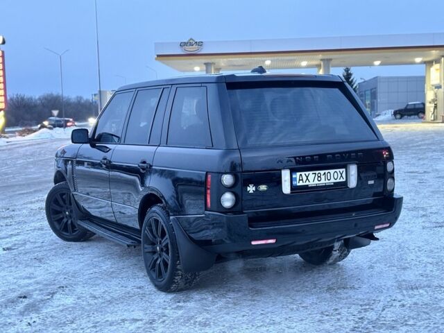Черный Ленд Ровер Рендж Ровер, объемом двигателя 4.4 л и пробегом 381 тыс. км за 8000 $, фото 3 на Automoto.ua