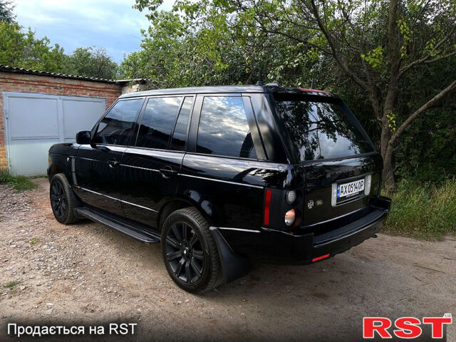 Черный Ленд Ровер Рендж Ровер, объемом двигателя 4.4 л и пробегом 375 тыс. км за 9800 $, фото 3 на Automoto.ua