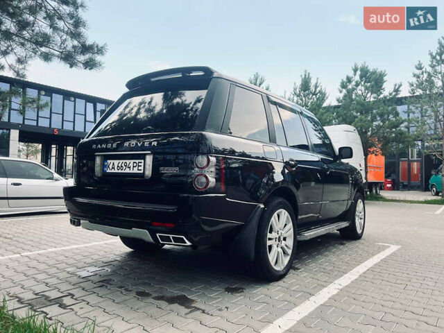 Черный Ленд Ровер Рендж Ровер, объемом двигателя 4.4 л и пробегом 332 тыс. км за 8900 $, фото 10 на Automoto.ua
