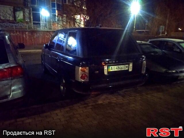 Черный Ленд Ровер Рендж Ровер, объемом двигателя 2.9 л и пробегом 380 тыс. км за 9000 $, фото 2 на Automoto.ua