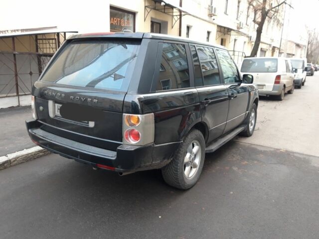 Черный Ленд Ровер Рендж Ровер, объемом двигателя 4.4 л и пробегом 230 тыс. км за 4250 $, фото 2 на Automoto.ua