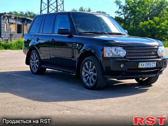 Черный Ленд Ровер Рендж Ровер, объемом двигателя 4.2 л и пробегом 204 тыс. км за 12500 $, фото 1 на Automoto.ua