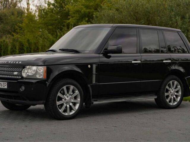 Черный Ленд Ровер Рендж Ровер, объемом двигателя 4.2 л и пробегом 319 тыс. км за 9700 $, фото 2 на Automoto.ua