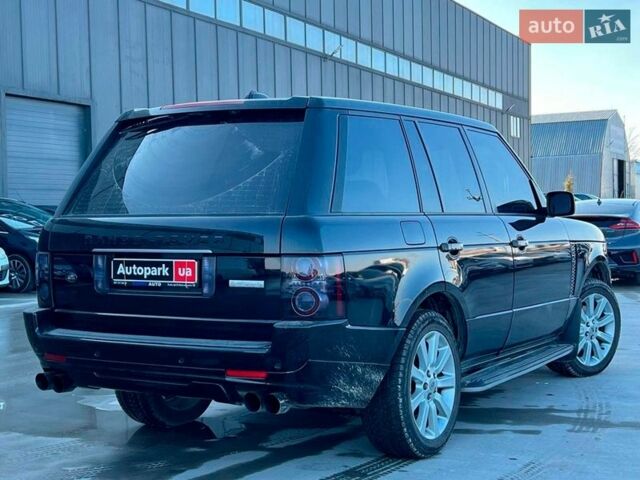 Черный Ленд Ровер Рендж Ровер, объемом двигателя 4.4 л и пробегом 282 тыс. км за 12590 $, фото 8 на Automoto.ua