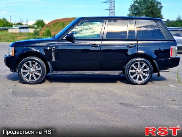 Черный Ленд Ровер Рендж Ровер, объемом двигателя 4.2 л и пробегом 204 тыс. км за 12500 $, фото 4 на Automoto.ua
