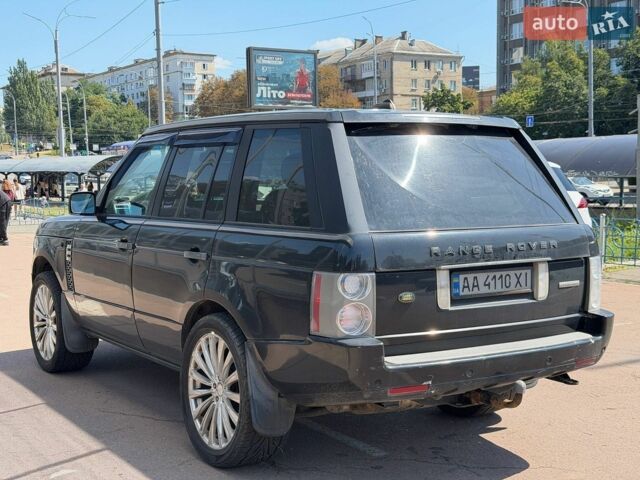 Чорний Ленд Ровер Рендж Ровер, об'ємом двигуна 4.4 л та пробігом 336 тис. км за 8999 $, фото 4 на Automoto.ua