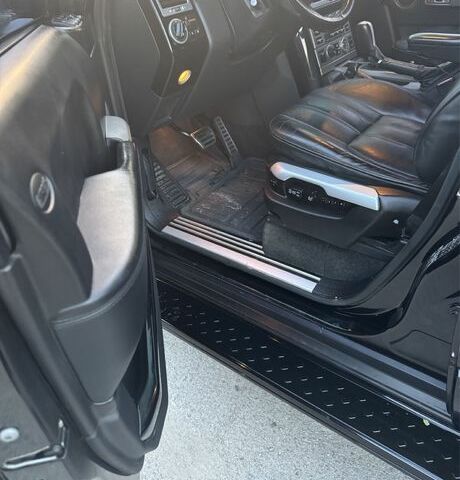 Черный Ленд Ровер Рендж Ровер, объемом двигателя 4.2 л и пробегом 205 тыс. км за 7000 $, фото 4 на Automoto.ua