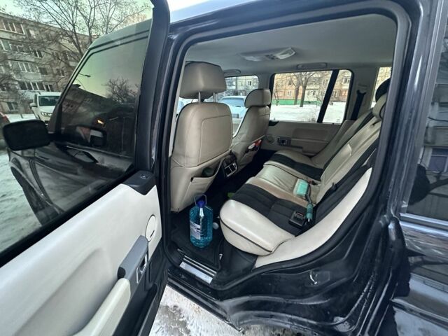 Чорний Ленд Ровер Рендж Ровер, об'ємом двигуна 3 л та пробігом 400 тис. км за 6500 $, фото 6 на Automoto.ua