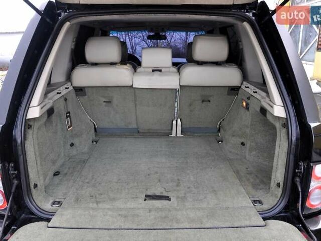 Чорний Ленд Ровер Рендж Ровер, об'ємом двигуна 3.6 л та пробігом 385 тис. км за 13500 $, фото 22 на Automoto.ua