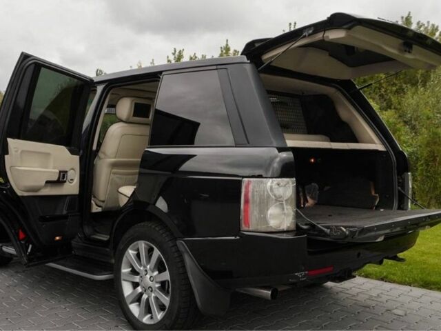 Черный Ленд Ровер Рендж Ровер, объемом двигателя 4.2 л и пробегом 319 тыс. км за 9700 $, фото 6 на Automoto.ua