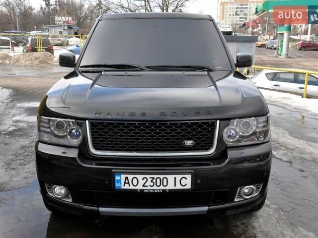 Чорний Ленд Ровер Рендж Ровер, об'ємом двигуна 3.6 л та пробігом 385 тис. км за 13500 $, фото 3 на Automoto.ua