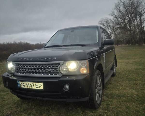 Черный Ленд Ровер Рендж Ровер, объемом двигателя 4.2 л и пробегом 190 тыс. км за 9850 $, фото 2 на Automoto.ua