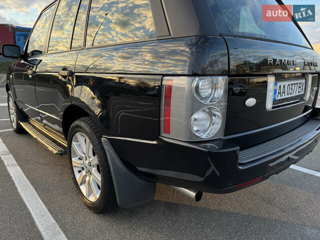 Черный Ленд Ровер Рендж Ровер, объемом двигателя 4.2 л и пробегом 184 тыс. км за 10000 $, фото 9 на Automoto.ua