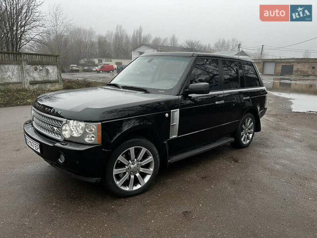 Черный Ленд Ровер Рендж Ровер, объемом двигателя 4.2 л и пробегом 191 тыс. км за 9800 $, фото 1 на Automoto.ua