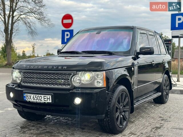 Черный Ленд Ровер Рендж Ровер, объемом двигателя 4.2 л и пробегом 370 тыс. км за 9850 $, фото 2 на Automoto.ua