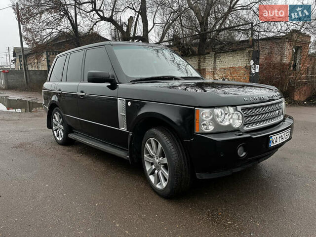 Черный Ленд Ровер Рендж Ровер, объемом двигателя 4.2 л и пробегом 191 тыс. км за 9800 $, фото 16 на Automoto.ua