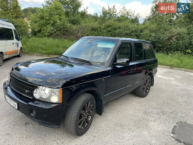 Ленд Ровер Рендж Ровер 2006 в Львове на Automoto.ua Черный Ленд Ровер Рендж Ровер, объемом двигателя 4.2 л и пробегом 190 тыс. км за 12200 $, фото 3 на Automoto.ua