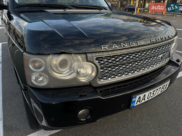Черный Ленд Ровер Рендж Ровер, объемом двигателя 4.2 л и пробегом 184 тыс. км за 10000 $, фото 4 на Automoto.ua