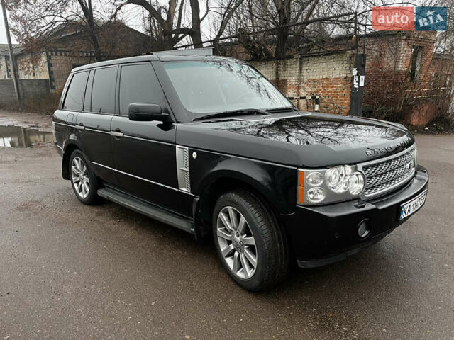 Черный Ленд Ровер Рендж Ровер, объемом двигателя 4.2 л и пробегом 191 тыс. км за 9800 $, фото 4 на Automoto.ua