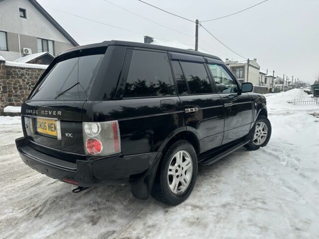 Черный Ленд Ровер Рендж Ровер, объемом двигателя 3 л и пробегом 310 тыс. км за 5700 $, фото 3 на Automoto.ua