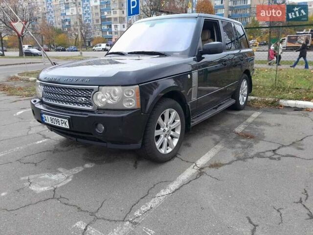 Черный Ленд Ровер Рендж Ровер, объемом двигателя 4.2 л и пробегом 325 тыс. км за 8200 $, фото 3 на Automoto.ua