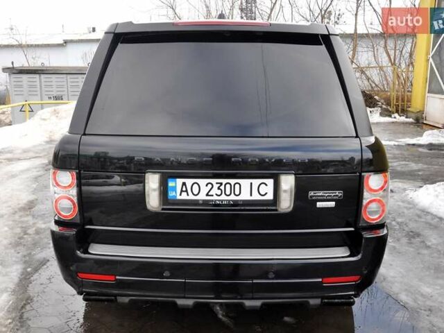 Чорний Ленд Ровер Рендж Ровер, об'ємом двигуна 3.6 л та пробігом 385 тис. км за 13500 $, фото 9 на Automoto.ua