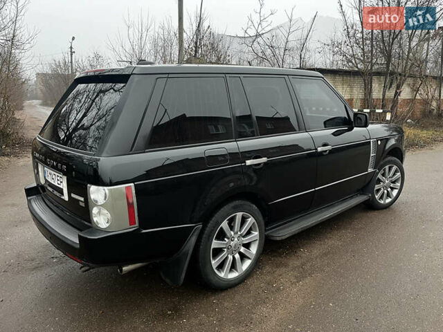 Черный Ленд Ровер Рендж Ровер, объемом двигателя 4.2 л и пробегом 191 тыс. км за 9800 $, фото 6 на Automoto.ua