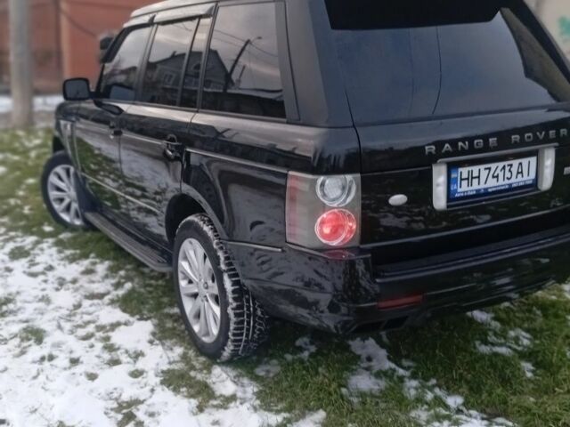 Черный Ленд Ровер Рендж Ровер, объемом двигателя 4.2 л и пробегом 280 тыс. км за 10500 $, фото 3 на Automoto.ua
