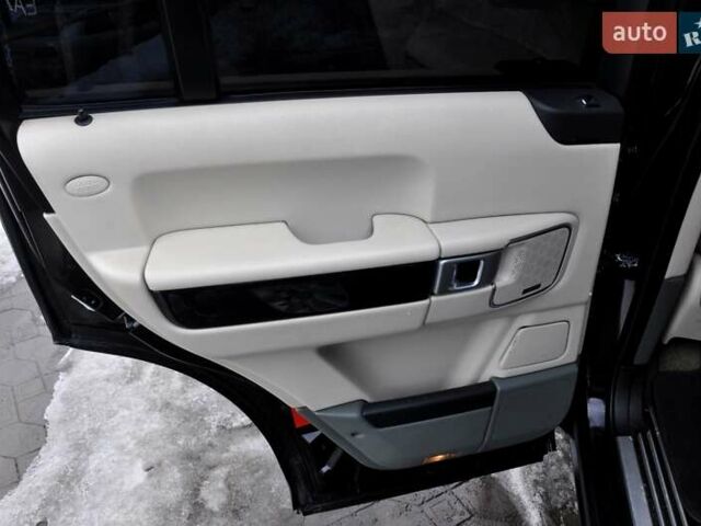 Чорний Ленд Ровер Рендж Ровер, об'ємом двигуна 3.6 л та пробігом 385 тис. км за 13500 $, фото 19 на Automoto.ua