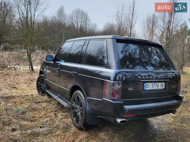 Чорний Ленд Ровер Рендж Ровер, об'ємом двигуна 3.63 л та пробігом 190 тис. км за 13600 $, фото 2 на Automoto.ua