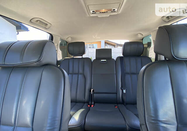 Черный Ленд Ровер Рендж Ровер, объемом двигателя 2.93 л и пробегом 415 тыс. км за 10200 $, фото 4 на Automoto.ua