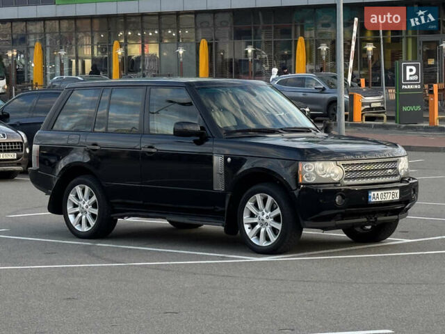 Черный Ленд Ровер Рендж Ровер, объемом двигателя 4.2 л и пробегом 184 тыс. км за 10000 $, фото 3 на Automoto.ua