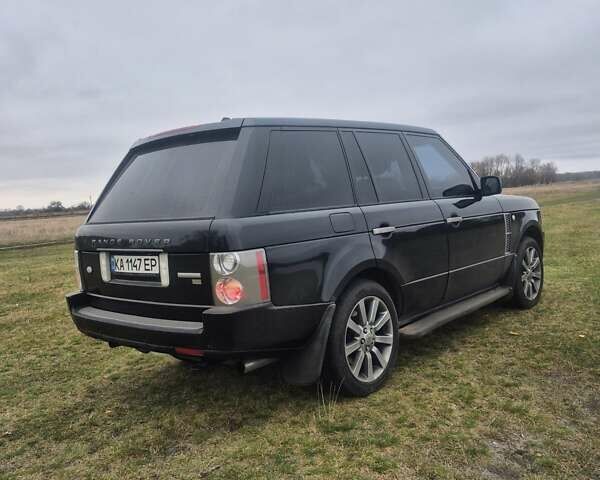 Черный Ленд Ровер Рендж Ровер, объемом двигателя 4.2 л и пробегом 190 тыс. км за 9850 $, фото 7 на Automoto.ua