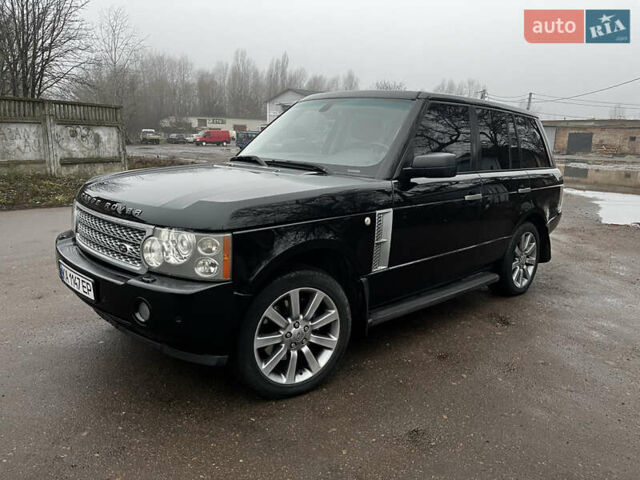 Черный Ленд Ровер Рендж Ровер, объемом двигателя 4.2 л и пробегом 191 тыс. км за 9800 $, фото 12 на Automoto.ua