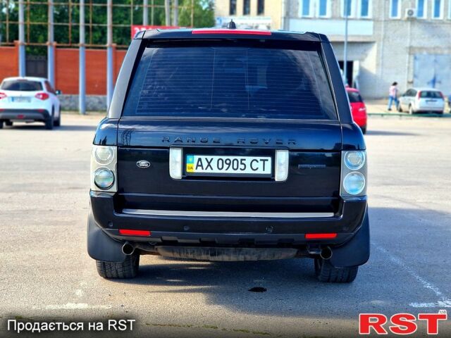 Черный Ленд Ровер Рендж Ровер, объемом двигателя 4.2 л и пробегом 204 тыс. км за 12500 $, фото 3 на Automoto.ua