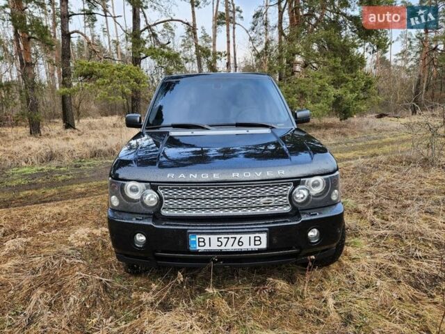 Чорний Ленд Ровер Рендж Ровер, об'ємом двигуна 3.63 л та пробігом 190 тис. км за 13600 $, фото 1 на Automoto.ua